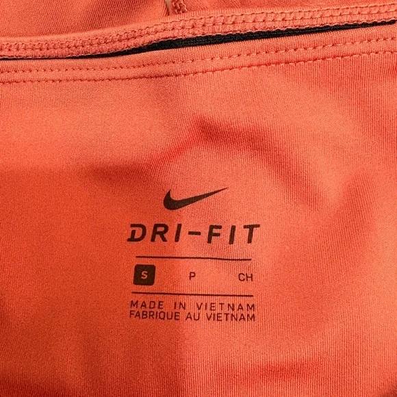 Nike Women's Vibrant Orange Bike Shorts - Picture 8 of 8